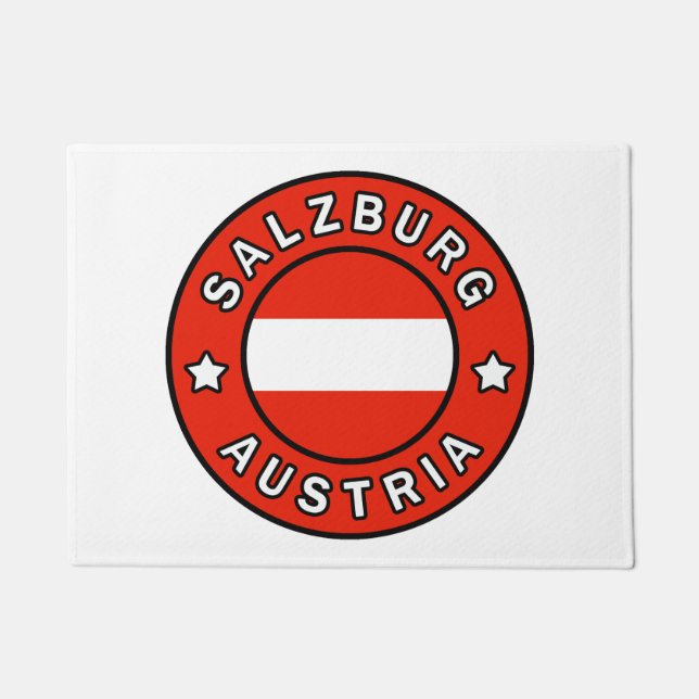 Felpudo Salzburgo Austria (Anverso)