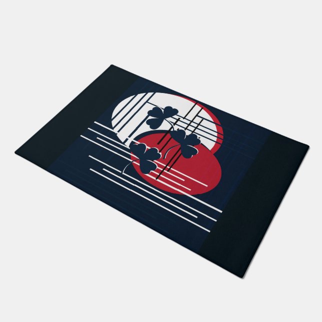 Felpudo San Patricio, abstracción (Angular)