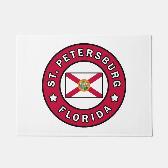 Felpudo San Petersburgo Florida (Anverso)