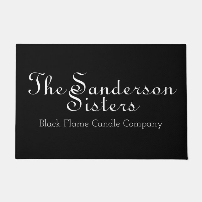 Felpudo Sanderson Sisters Candle Co (Anverso)