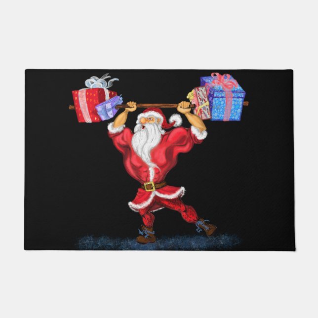 Felpudo Santa Claus Doormat (Anverso)