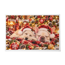 Santa Paws Están Soñando | Perros de Navidad Alfom