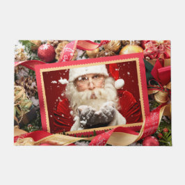 Felpudo Santa / TUS esteras de puerta personalizado FOTOGR