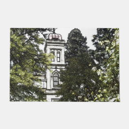 Felpudo Santuario entre los árboles