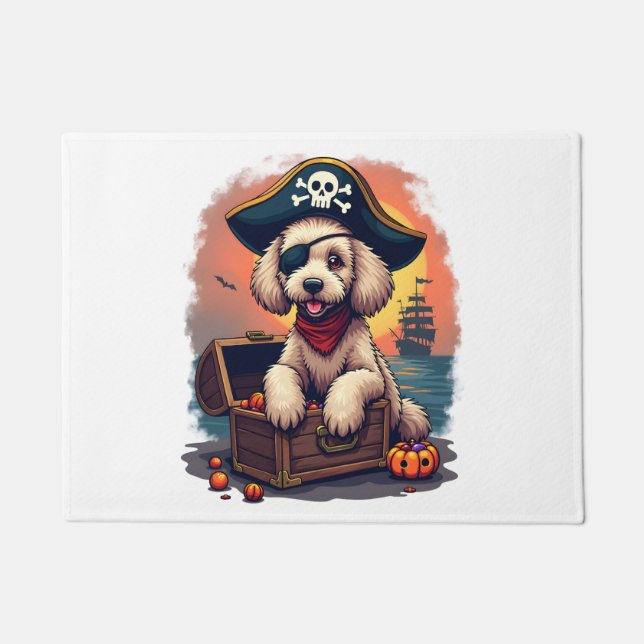Felpudo Saqueo de Caniche Pirata (Anverso)