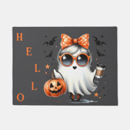 Felpudo Sassy Ghost Halloween