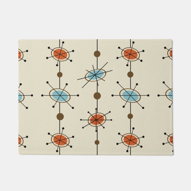 Felpudo Satélites de la era atómica (Anverso)