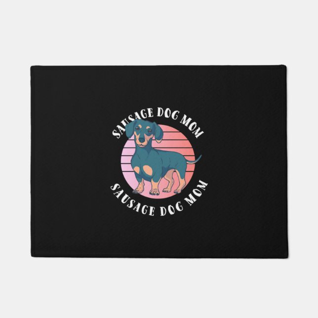 Felpudo Sausage Dog Mom (Anverso)
