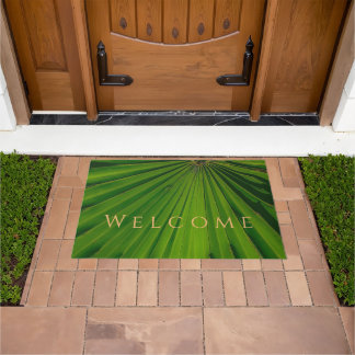 Felpudo Saw Palmetto Fan Door Mat