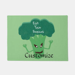 Felpudo Scary Broccoli Thunder_Cove