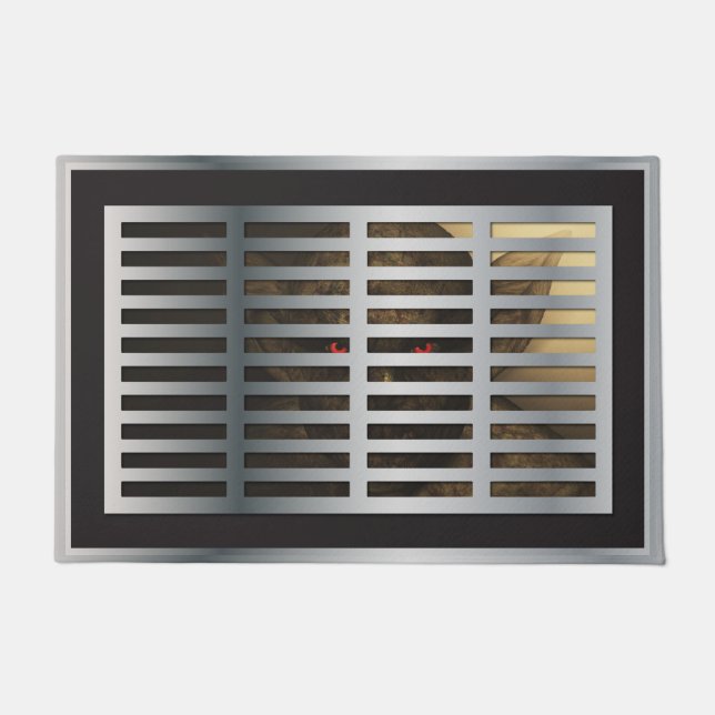 Felpudo Scary Demon Halloween Novedad (Anverso)