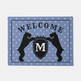 Felpudo Schnauzer gigante adaptable Doormatnt