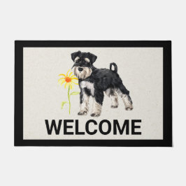 Felpudo Schnauzer Welcome Door Mat