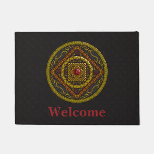 Felpudo Scorpio Mandala Doormat