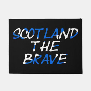 Felpudo Scotland The Brave en bandera escocesa dmt