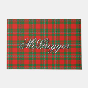 Felpudo Scots Vista Clan Gregor MacGregor Tartan Plaid