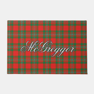 Felpudo Scots Vista Clan Gregor MacGregor Tartan Plaid