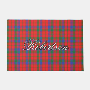 Felpudo Scots Vista Clan Robertson Tartan Plaid