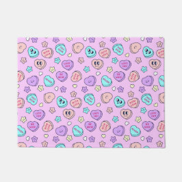 Felpudo Sé el corazón del Pastel de Minas y el Lavanda de 