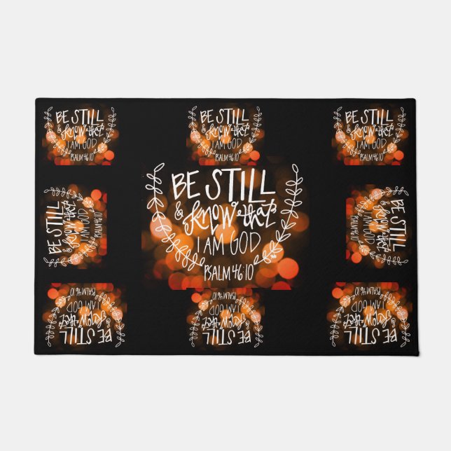 Felpudo Sé Que Soy Dios Doormat (Anverso)