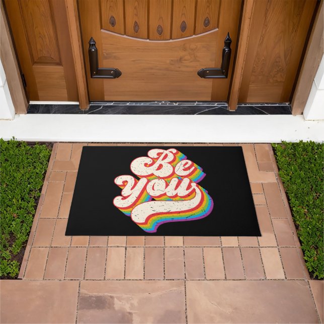 Felpudo ¡Sé Tú! Doormat (Exterior)
