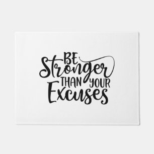 Felpudo Sea Más Fuerte Que Tu Excusa De Gabilidad