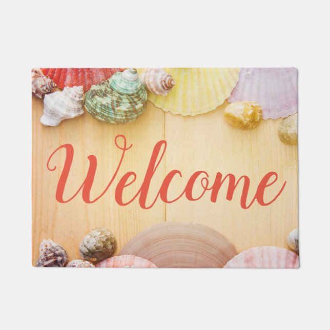 Felpudo Seashell Welcome Mat (Anverso)