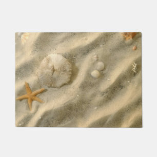 Felpudo Seashells en arena