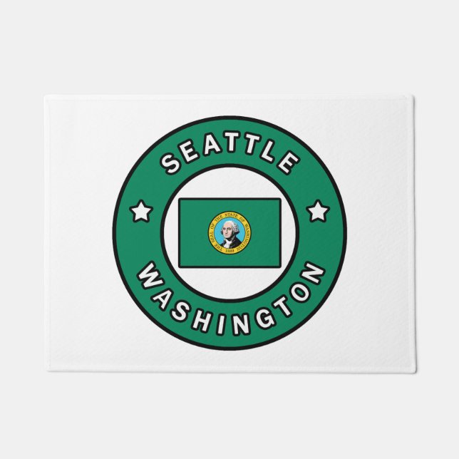 Felpudo Seattle Washington (Anverso)