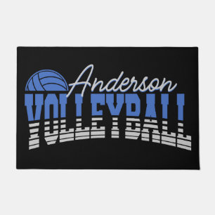 Felpudo Selector de voleibol personalizado ADD NAME Team C