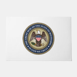 Felpudo Sello de Misisipi (Estado de los Estados Unidos)