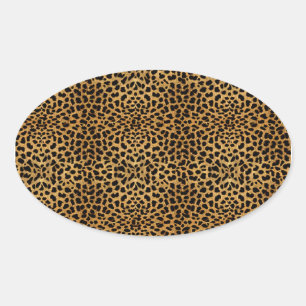 Felpudo Sello de Sobre de Leopardo de Lujo Pegatin