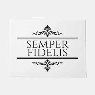 Felpudo Semper Fidelis