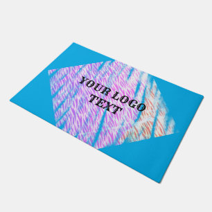 Felpudo Sencillo y elegante logo de personalizado aquí com