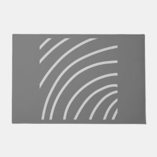 Felpudo Sencillo y elegante logo de personalizado aquí com