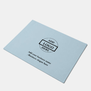 Felpudo Sencillo y elegante logo personalizado aquí    com