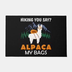 Felpudo Senderismo dices Alpaca Mis Bolsas Viajes divertid