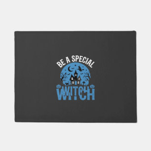 Felpudo Ser una bruja especial diseño de Halloween_1