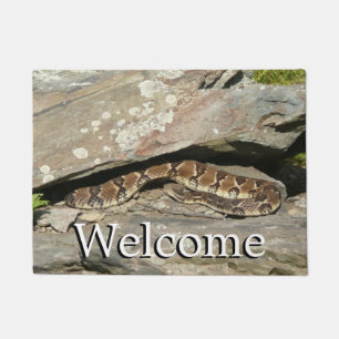 Felpudo Serpiente de cascabel en el Parque Nacional Shenan