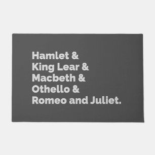 Felpudo Shakespeare toca yo
