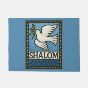 Felpudo Shalom Paloma Paz Tierra