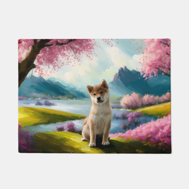 Felpudo Shiba Inu Puppy (Anverso)