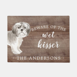 Felpudo Shih tzu.Dog Mat de puerta personalizada