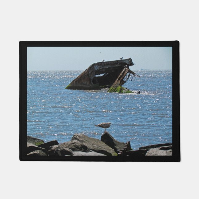 Felpudo Shipwreck de Cape May (Anverso)