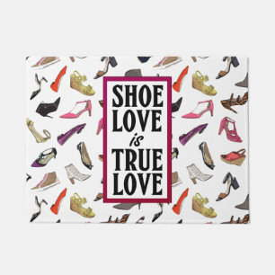 Felpudo Shoes Love es el verdadero amor doormat
