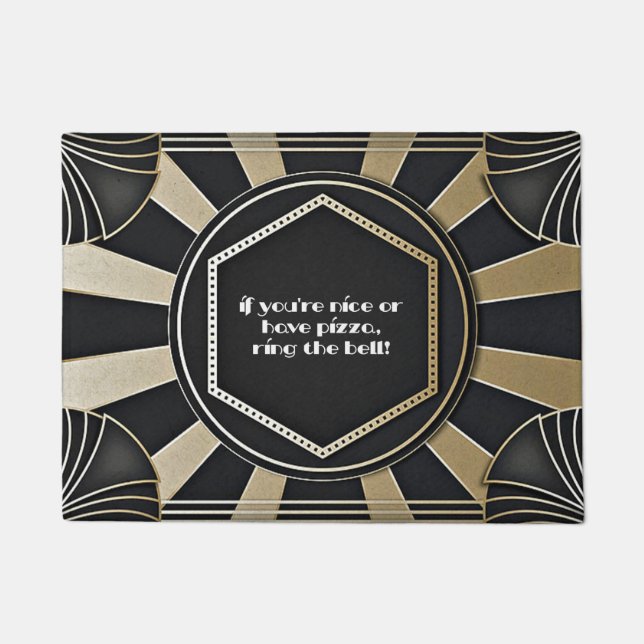 Felpudo Si eres Niza... (Anverso)