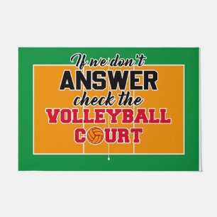 Felpudo Si no contestamos, revisa los tribunales de voleyb