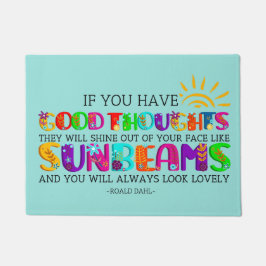 Felpudo Si Tienes Buenas Ideas, Se Iluminarán