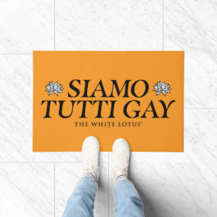 Felpudo Siamo Tutti Gay - El Lotus blanco
