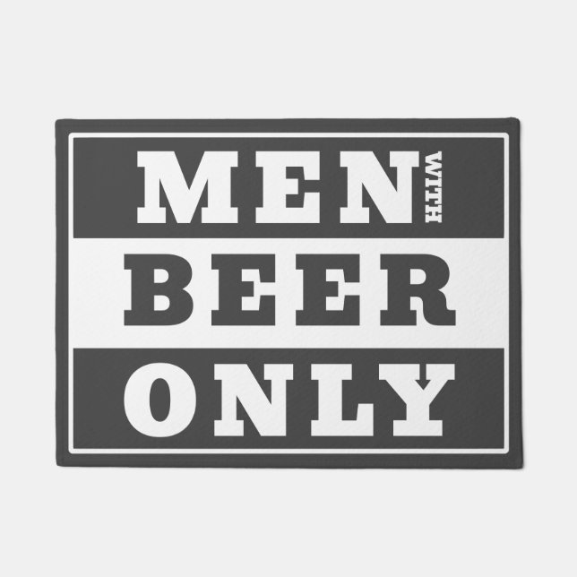 Felpudo Signo de declaración elegante para amantes de la c (Anverso)